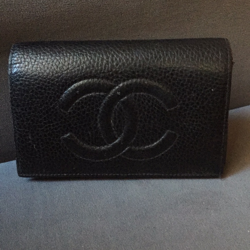 Black CHANEL Wallet